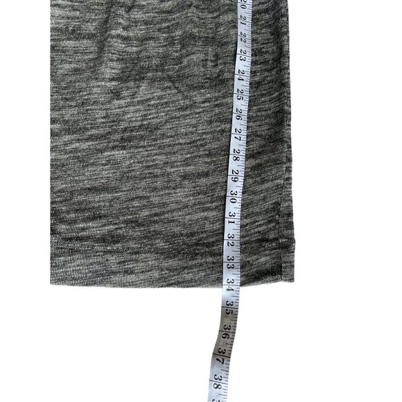 Juicy Couture Women's Knit Dress Size M Gray 3/4 Sleeves Waist Tie Above Knee - Picture 12 of 13